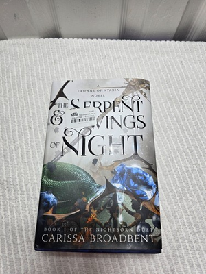 #ad The Serpent amp; The Wings of Night: The Nightborn Duet Book 1 Carissa Broadbent H $11.34