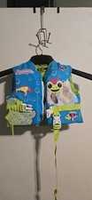 Speedo Kids Swim Vest with Safety Buckle and Fun Fish Design