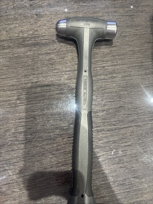 Snap-on NEU DARK TITANIUM 16oz 450g Soft Grip Kugelschreiber rückschlagfreier Hammer HBBD16