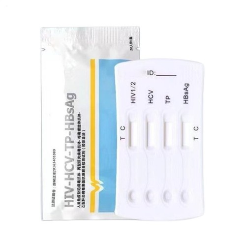 Kit de prueba de VIH en casa Kit de análisis de sangre de VIH Herramienta de prueba rápida instantánea fácil y precisa - Imagen 7 de 12