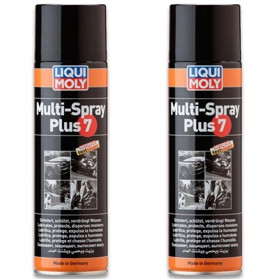 2x 500ml Liqui Moly Multi-Spray Plus 7 3305 Fettspray Multifunktionsspray