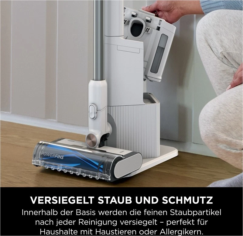 Shark BU3521EU Clean & Self-Empty Akku Staubsauger Beutellos autom. Entleerung - Bild 3 von 4