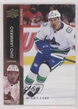 2021-22 Upper Deck Extended Series Exclusives 91/100 Juho Lammikko #651 0md3