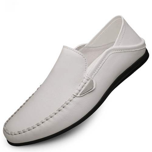 Mocasines clásicos Penny para hombre mocasines planos sin cordones de cuero suave zapatos para conducir - Imagen 14 de 14