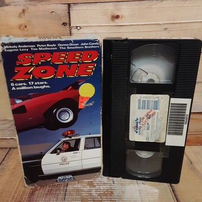 Speed Zone VHS Used Comedy Racing John Candy Eugene Levy MGM