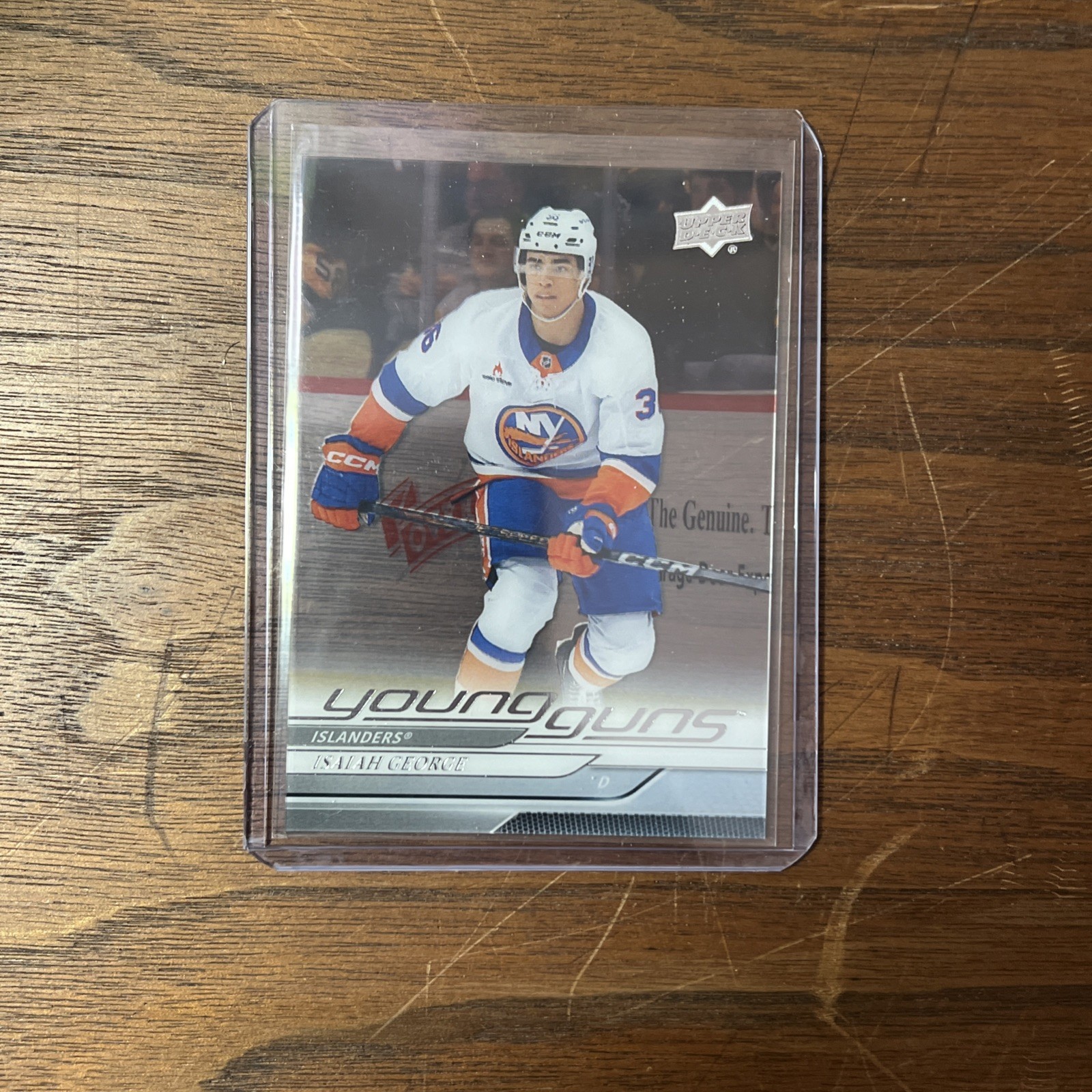 2024-25 Upper Deck Extended Series - Young Guns Isaiah George #711 Clear Cut...