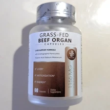 iMATCHME Beef Organs with Grass Fed Beef Liver & Adrenals 60 Count Exp 06/2027