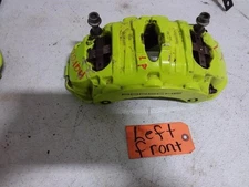 2017 PORSCHE CAYENNE Driver Left Side Front Brake Caliper OEM Acid Green 