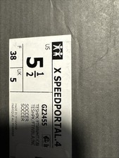 Adidas X Speedportal.4 FxG J Pink Youth Soccer Cleats -US Size 3.5 Youth NEW