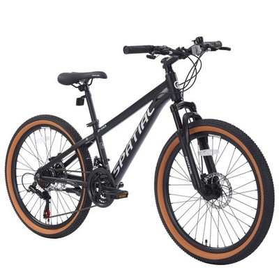 SPATIAL24  Mountain Bike 21Speed Dual Disc Brakes Daily Cycling For Junior/Adult