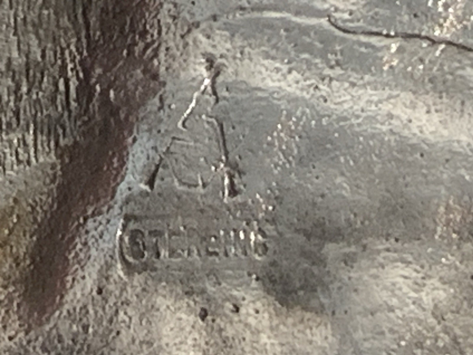 Solid Sterling Silver ABALONE Sea Shell BELT BUCK… - image 5