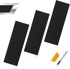 3pcs Chevy Bowtie Emblem Logo Stickers Cut DIY Decals, 11.8" x 4" Universal