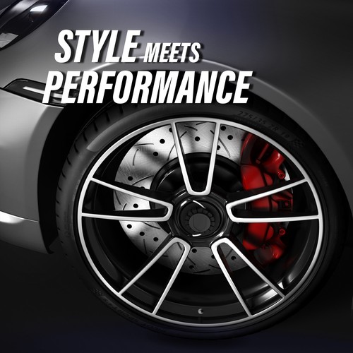 Front Rear Coated Drilled Slot Disc Brake Rotor & Semi-Metallic Pad Kit For Base - Picture 9 of 12
