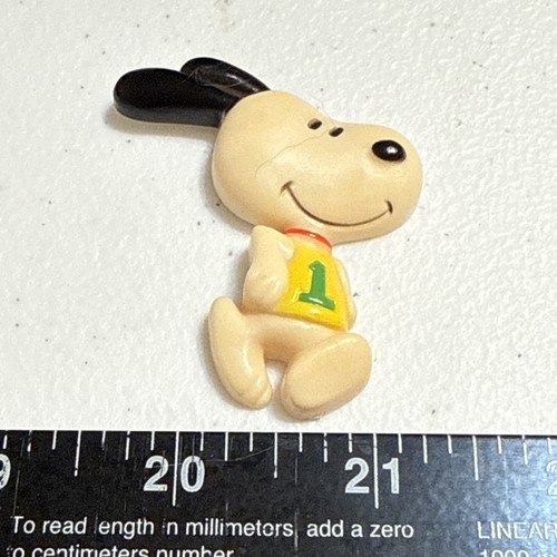 Imán de nevera Snoopy de colección 1966 Peanuts Gang refrigerador United Feature Syndicate - Imagen 5 de 6