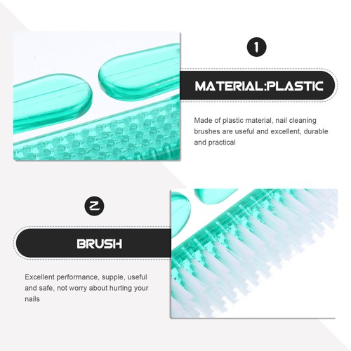 Cepillo de uñas 4 piezas cepillos de limpieza mano para uñas - Imagen 2 de 12