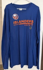 NWOT Fanatics New York Islanders 3XL Long Sleeve Shirt