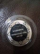 Massasoit Wampanoag Chief Coin
