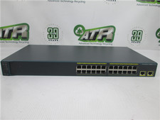 Cisco Catalyst 2960 Network Switch 24 Port Gigabit 2 SFP