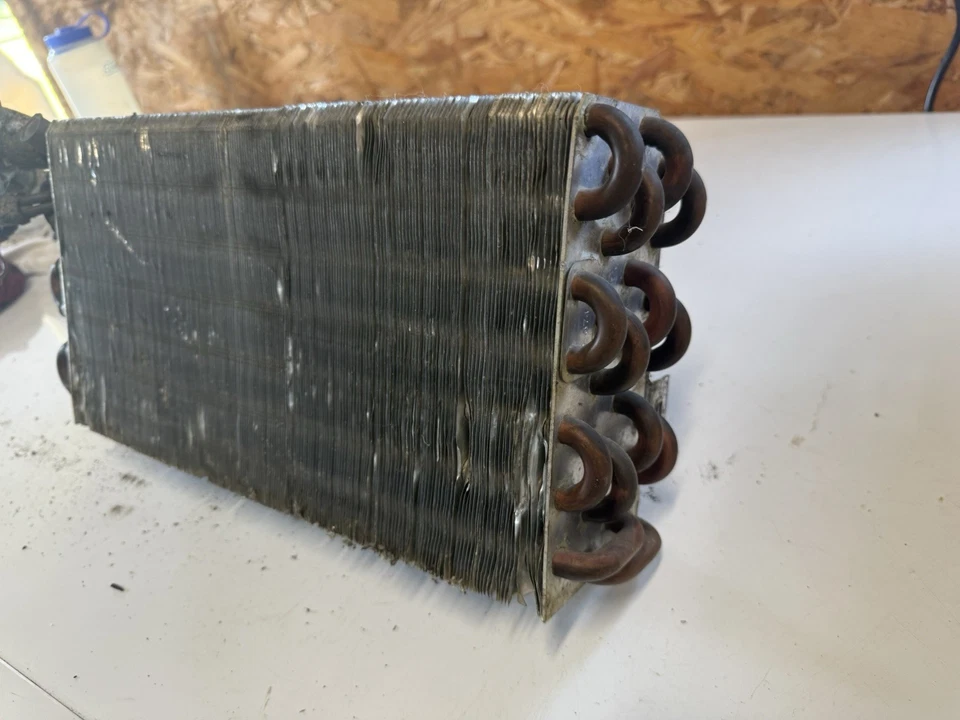 Núcleo evaporador de aire acondicionado compatible con Mercedes-Benz 450SEL 1973-1989, 450SL, 450SLC 380SL 560SL Foto 4 de 4