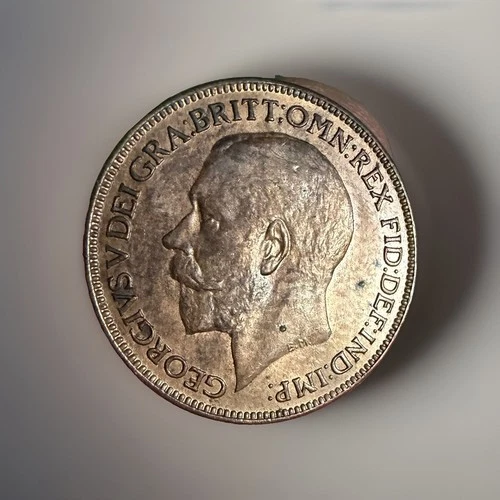 1924 George V Farthing — photo from the most recent tracked eBay sale