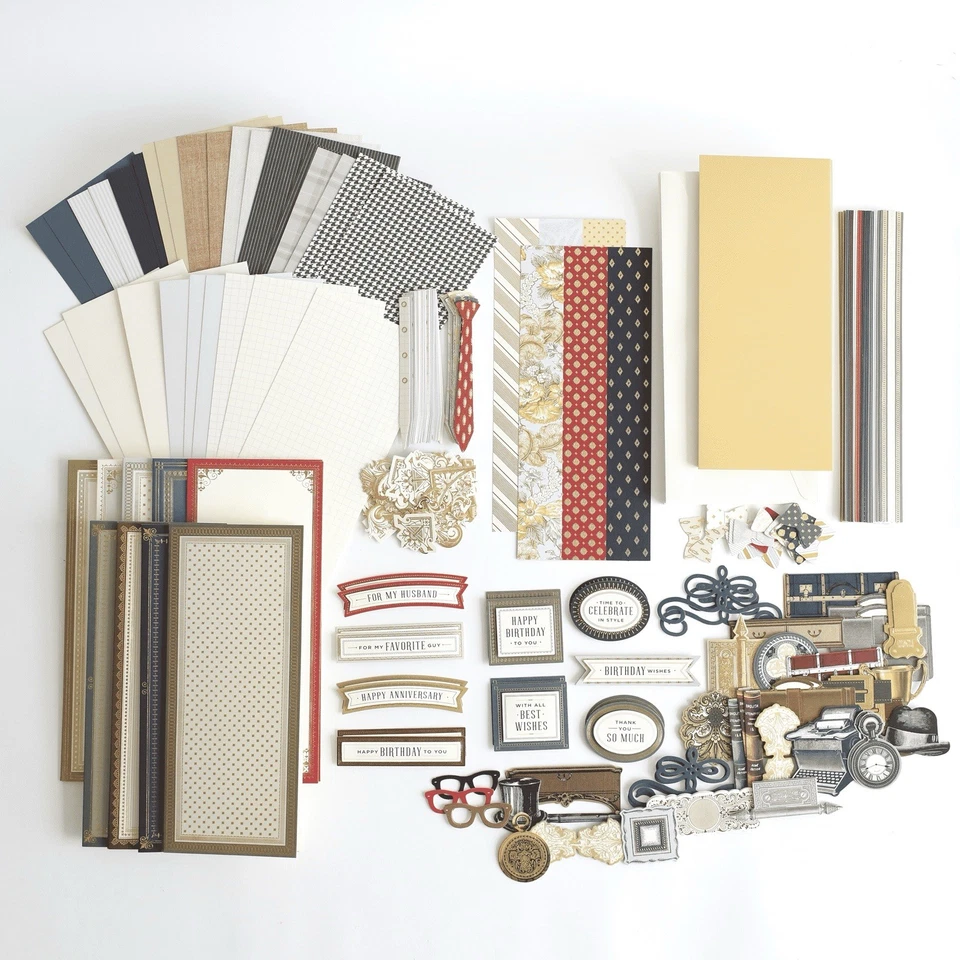 Anna Griffin Carte Homme Card Making Kit    See Description Below - Image 2 of 4