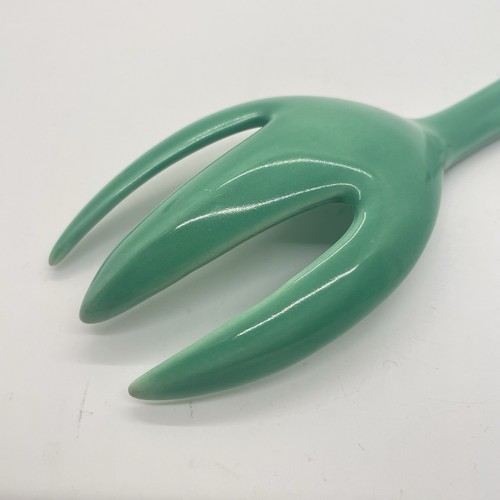 VINTAGE FIESTA KITCHEN KRAFT GREEN SERVING FORK - Picture 5 of 6