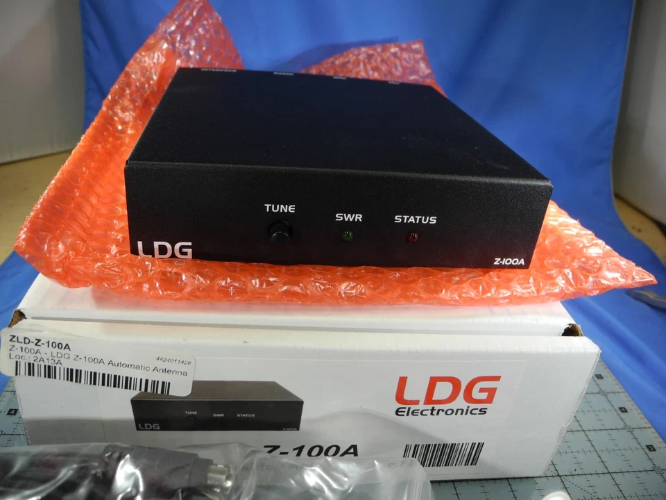 ¡Sintonizador de antena automático LDG Z-100A con cables!  (¡NUEVO EN CAJA!) Foto 2 de 4