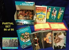 1993 Skybox Snow White & the Seven Dwarfs Trading Card PARTIAL Set (86) wrapper