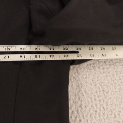 Versace Jacket XL Black Worsted Wool Serge Twill Blazer Sport Coat Nordstrom 46R - Picture 12 of 16
