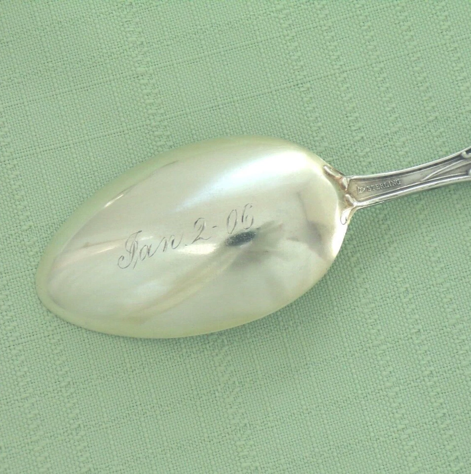 WATSON Sterling SOUVENIR Spoon GEORGE WASHINGTON DC Capitol MT VERNON Tomb Sword - Image 4 of 4