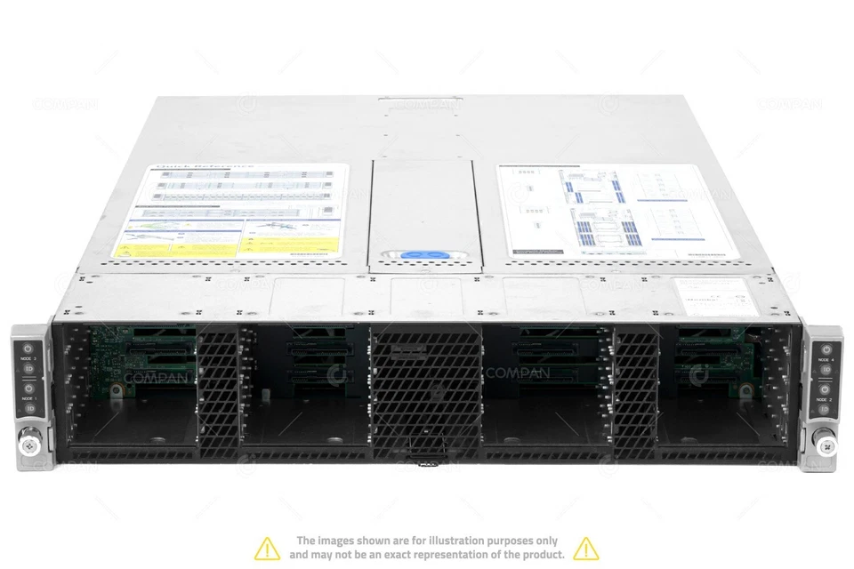 Intel H2216XXKR2 4x HNS2600KPR 8x Xeon E5-2640 V4 448GB RAM 4x 960GB SSD - Image 2 of 4