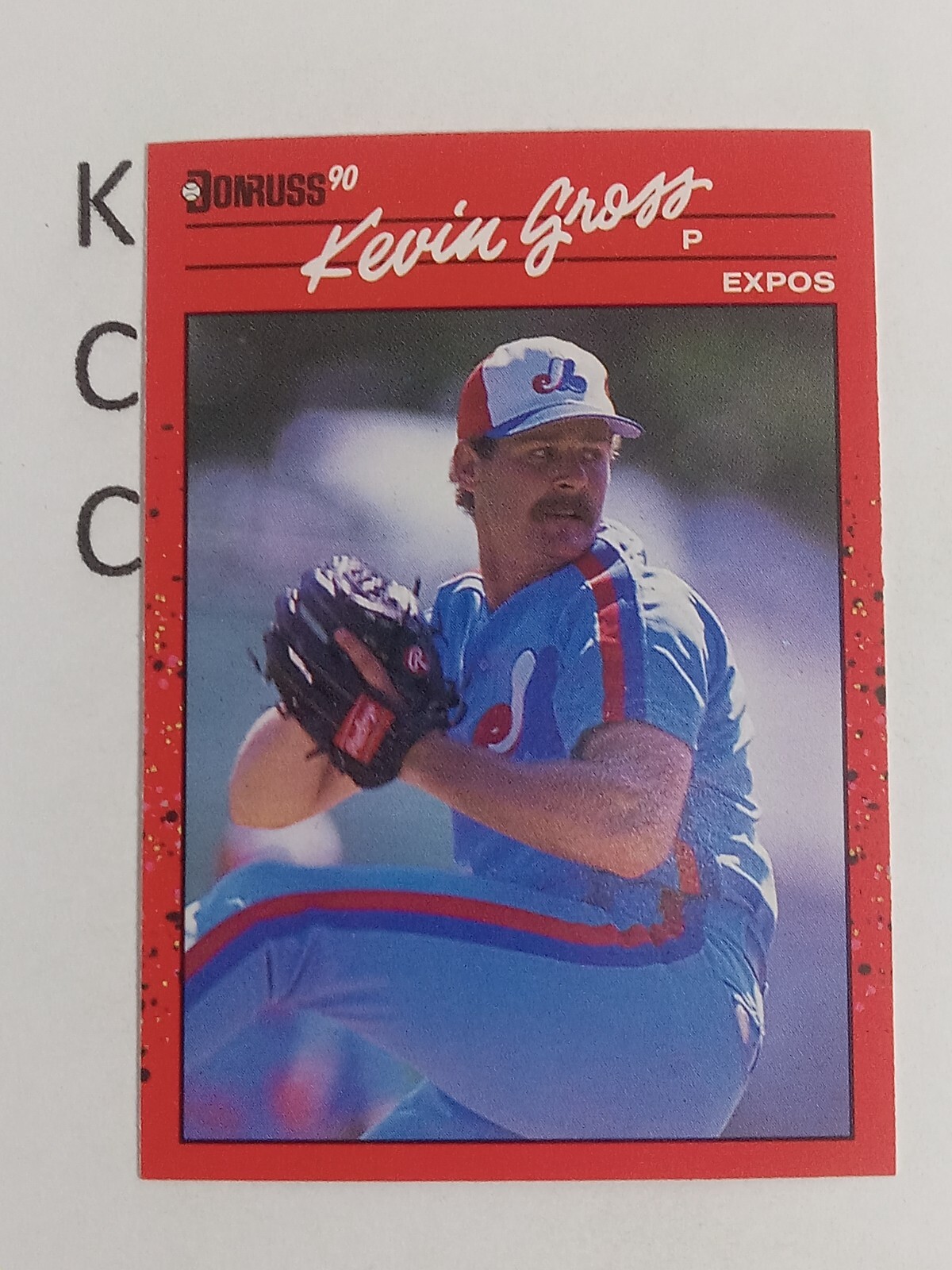 1990 Donruss Baseball Montreal Expos #248 Kevin Gross
