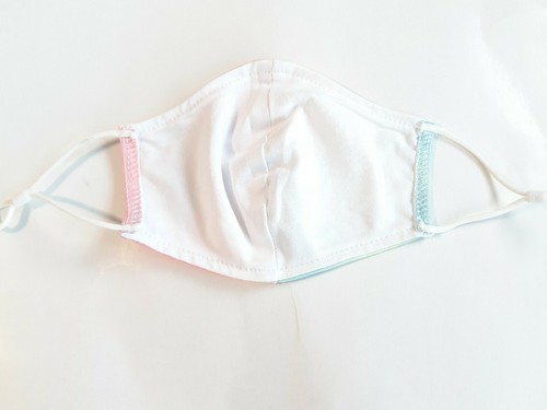 3 Cotton Multicolor Tie Dye Toddler Reusable Mask - Picture 6 of 10