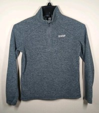 Orage 1/4 Zip Baselayer Youth Size M Gray Warm Snowboard Outdoor Ski Camping
