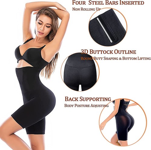 Trifolium Womens High Waist Shapewear Tummy Butt Lifting Back Support Underwear - Picture 18 of 46