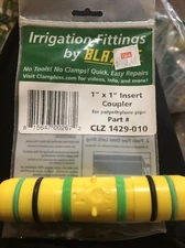 10- NEW CLZ1429-010 Blazing Products Drip Irrigation 1”x1” Insert Coupler