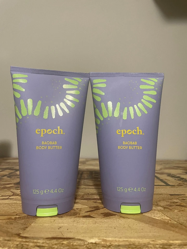 2 tube of Nu Skin Nuskin Epoch Baobab Body Butter Tube #180-202