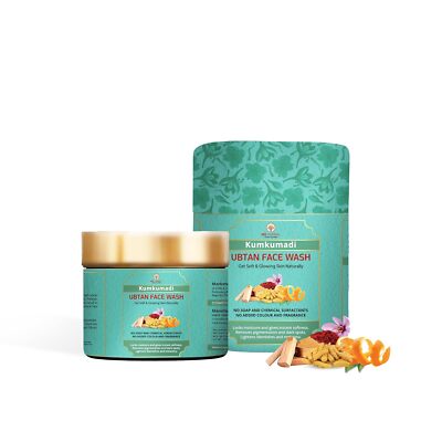 We Herbal Kumkumadi Ubtan Face Wash For Skin Brightening 100gm