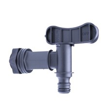 Water Butt Tap Connects to Standard 13mm Hose Pipe Garden Watering