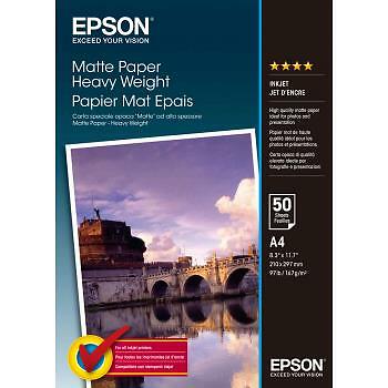 Epson Matte Paper Heavy Weight - A4 - 50 Sheets 10343818439 | eBay