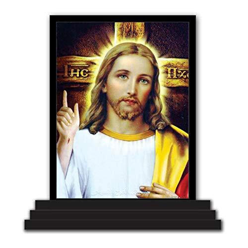 Jesus Christ Statue , Multicolor - Picture 3 of 3