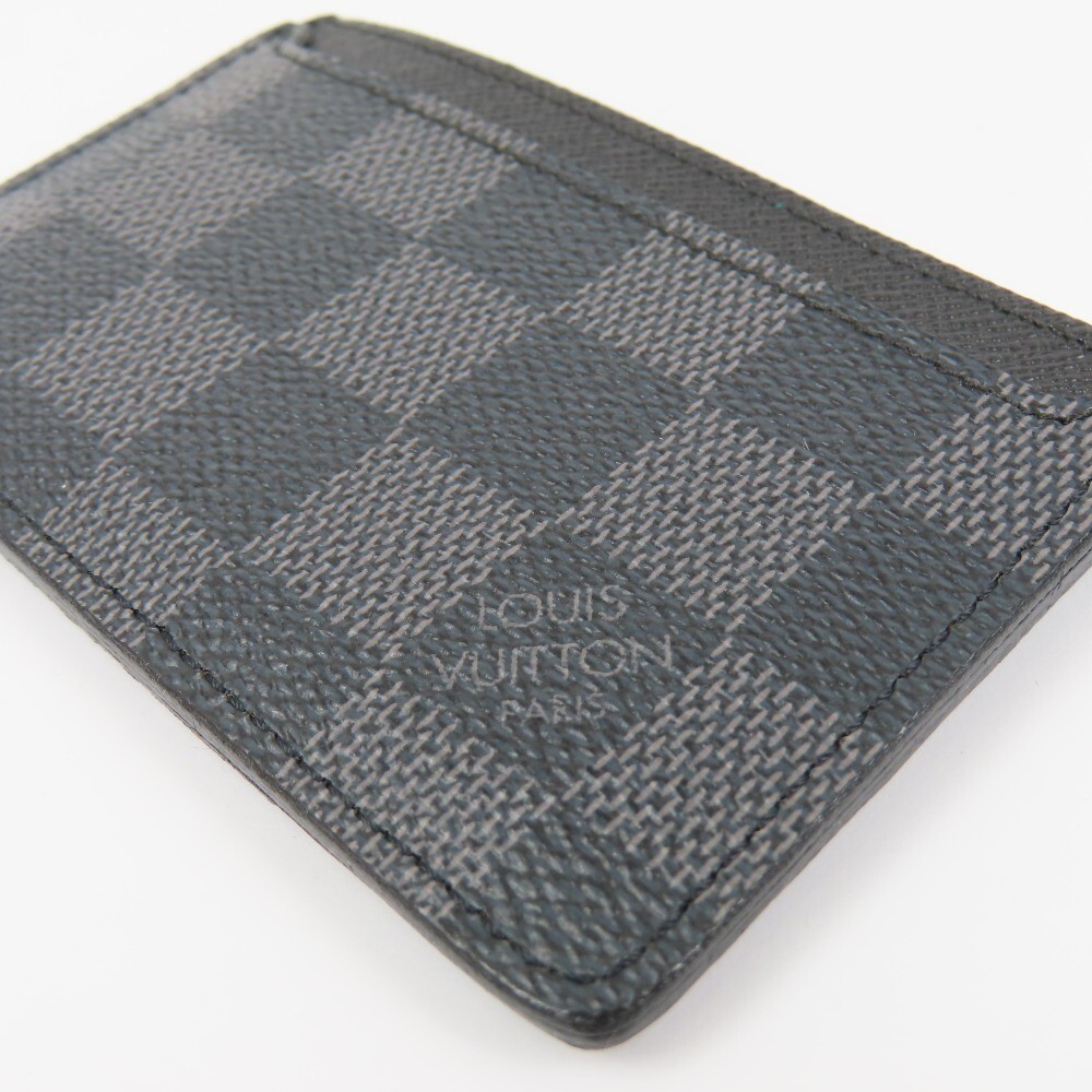 LOUIS VUITTON Neo Porte Cartes Card Case Damier Graphite