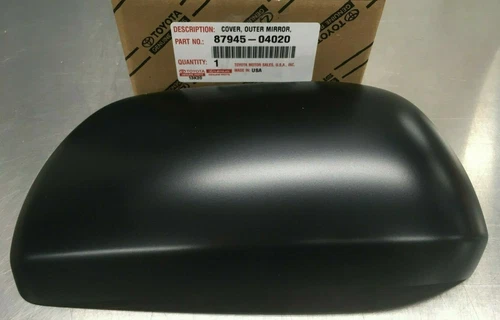 OEM TOYOTA TACOMA OUTER MIRROR COVER DRIVER SIDE 87945-04020 BLACK 