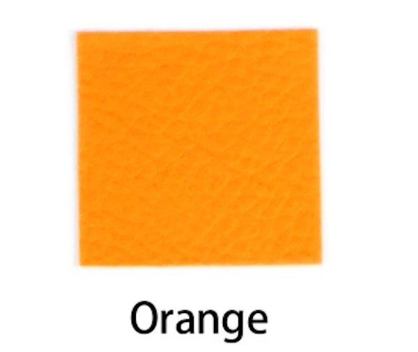 Arcade Game Stool Chair Taito VIWLIX Thick Cushion Type TC1-49M Leather Orange - Image 4 of 4