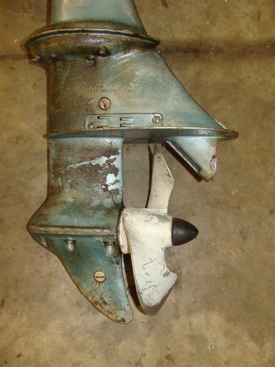 1957 Montgomery Ward GALE Sea King 5hp outboard five lower