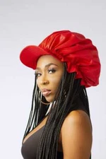 Braid Cap Wig , Bonnet Braid Cap Easy wear/ Quick Wear Braids Cap, Handmade