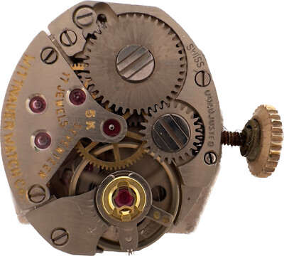 Vintage Wittnauer Bark Style Ladies Mechanical Wristwatch 5K  display picture 3