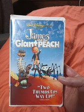 James and the Giant Peach (VHS, 1996)