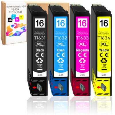 4er Multipack kompatibel mit Epson  WorkForce WF 2660