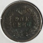 1901 United States Indian Head Cent Penny - Fine (F) KM#90a - 5175-AH — photo 2